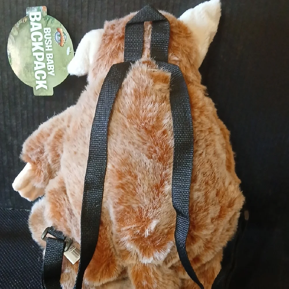 The BushBaby Galago Super Cute Backpack That's Ultra Soft & Really Huggable! New - Picture 4 of 10